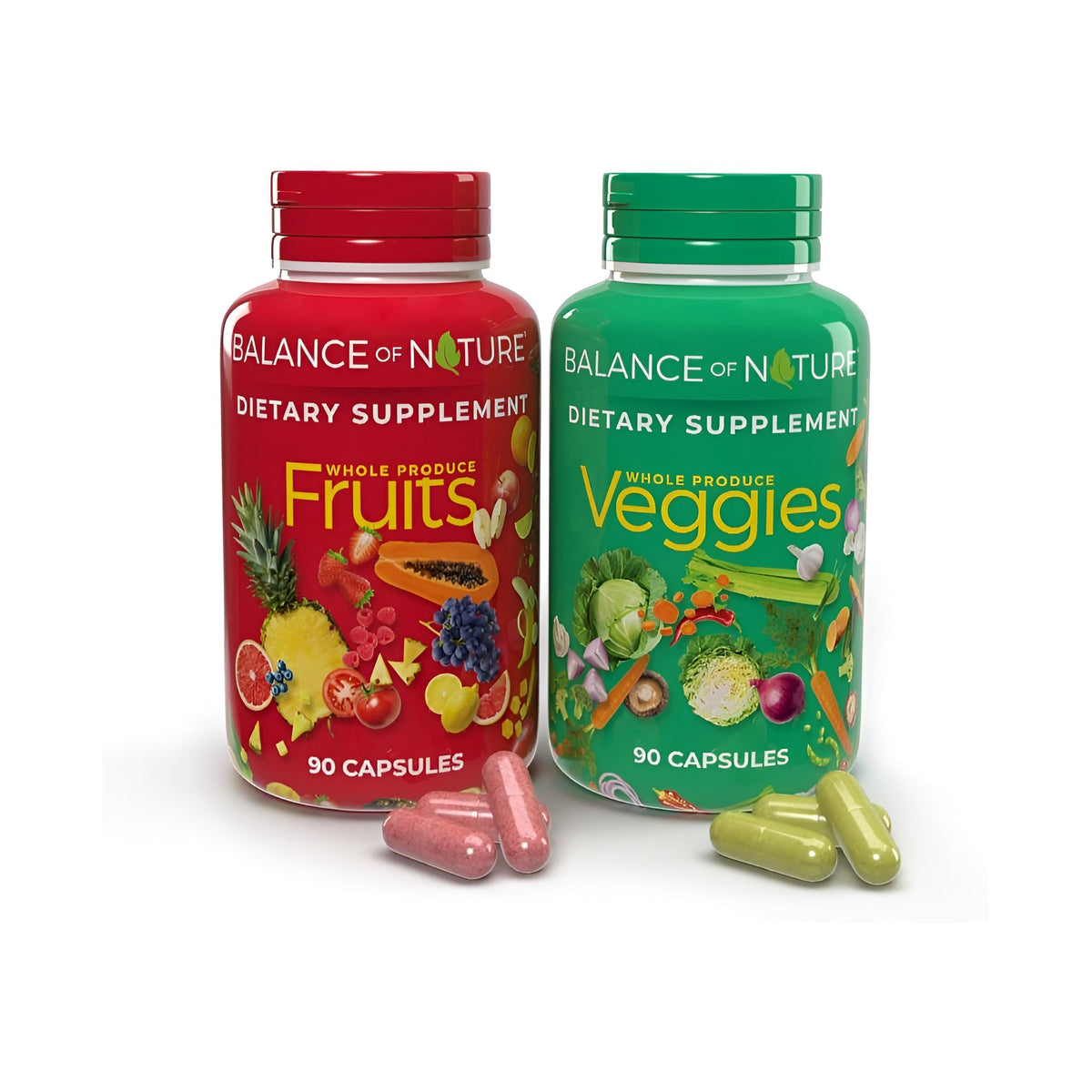 Nature’s Fruits & Veggies Balance Dietary Supplement – 2 Pack - RiseLoaf