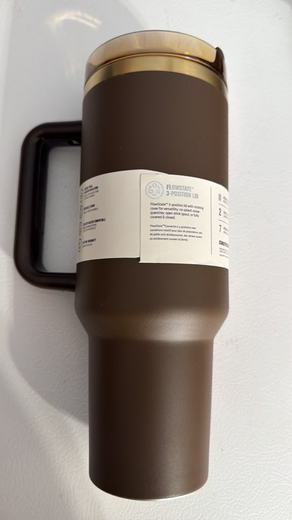 Stanley Quencher H2.0 FlowState 40oz Tumbler – Brown Insulated Stainless Steel Cup - RiseLoaf