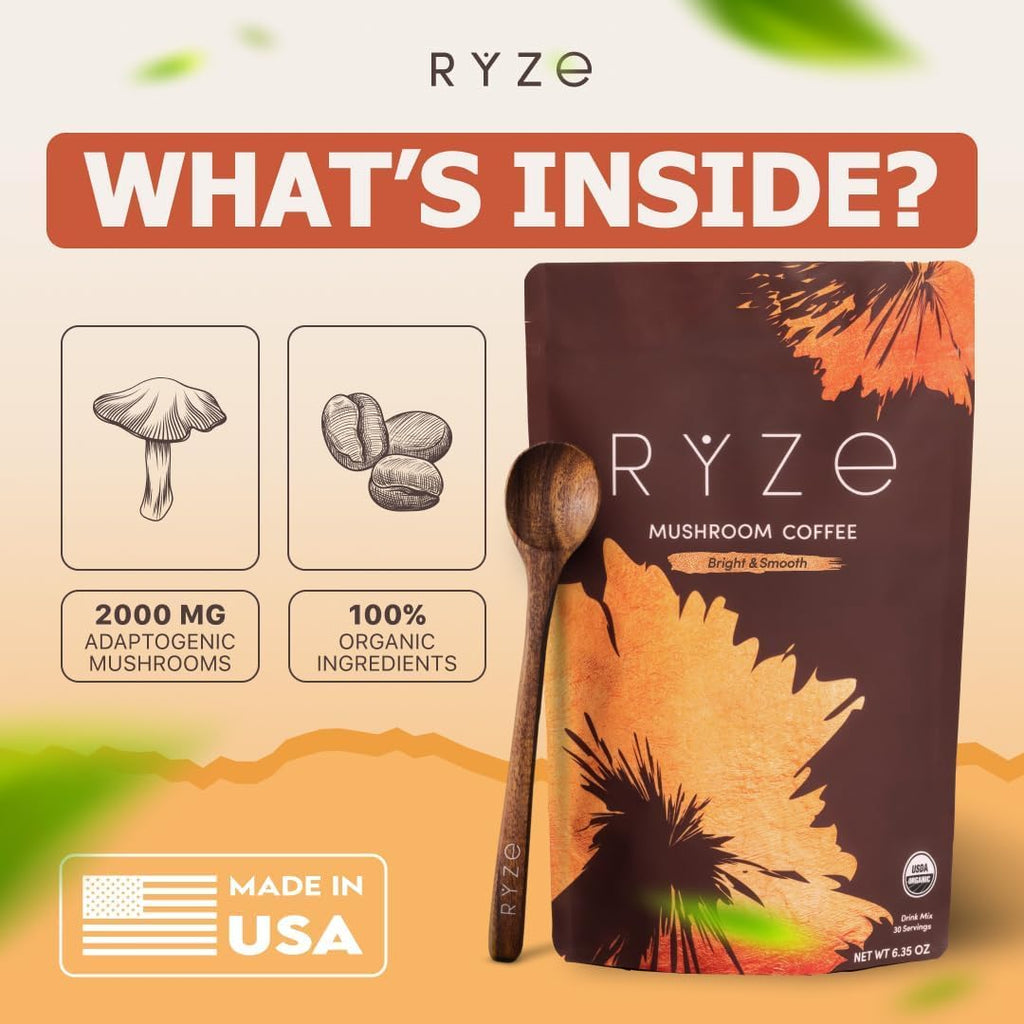 RYZE Mushroom Coffee - RiseLoaf