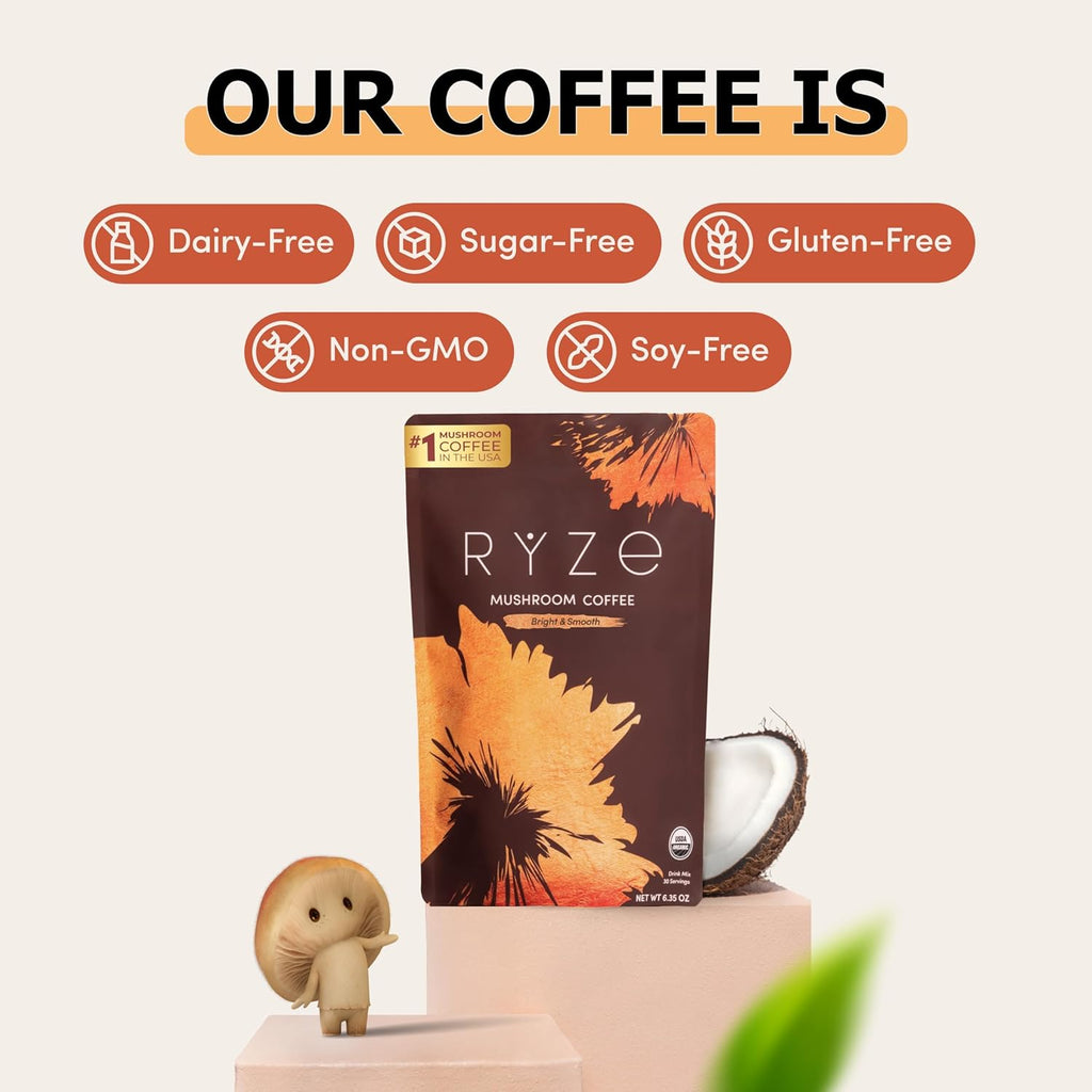 RYZE Mushroom Coffee - RiseLoaf