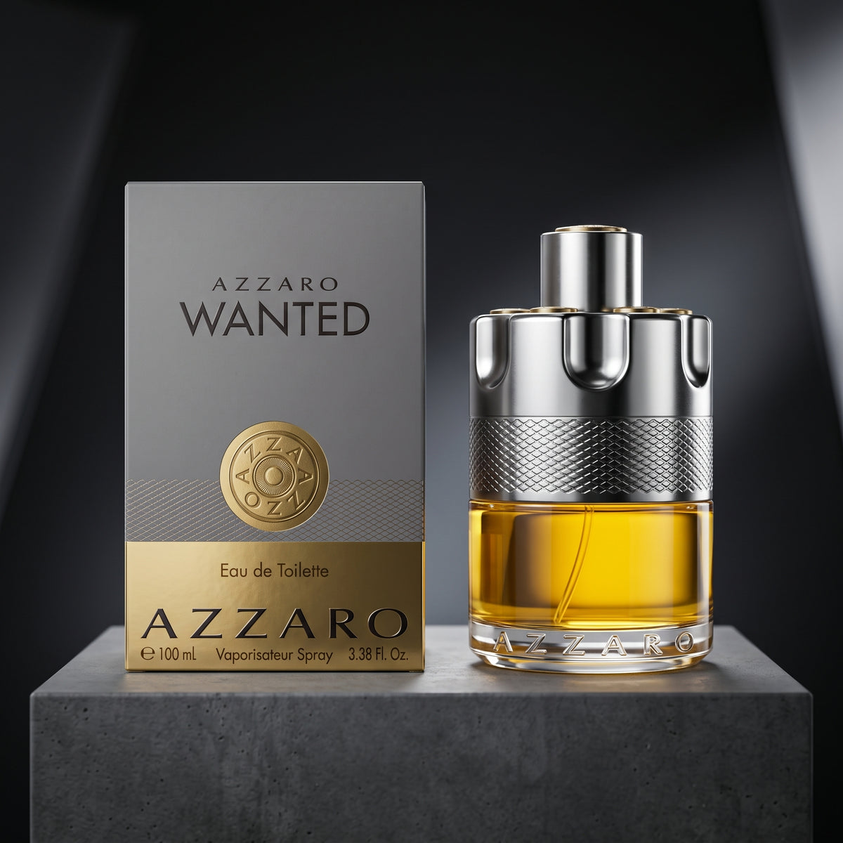 Azzaro Wanted Eau de Toilette for Men 3.38 oz / 100 ml Spray - RiseLoaf