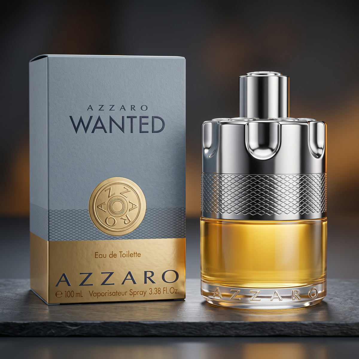Azzaro Wanted Eau de Toilette for Men 3.38 oz / 100 ml Spray - RiseLoaf