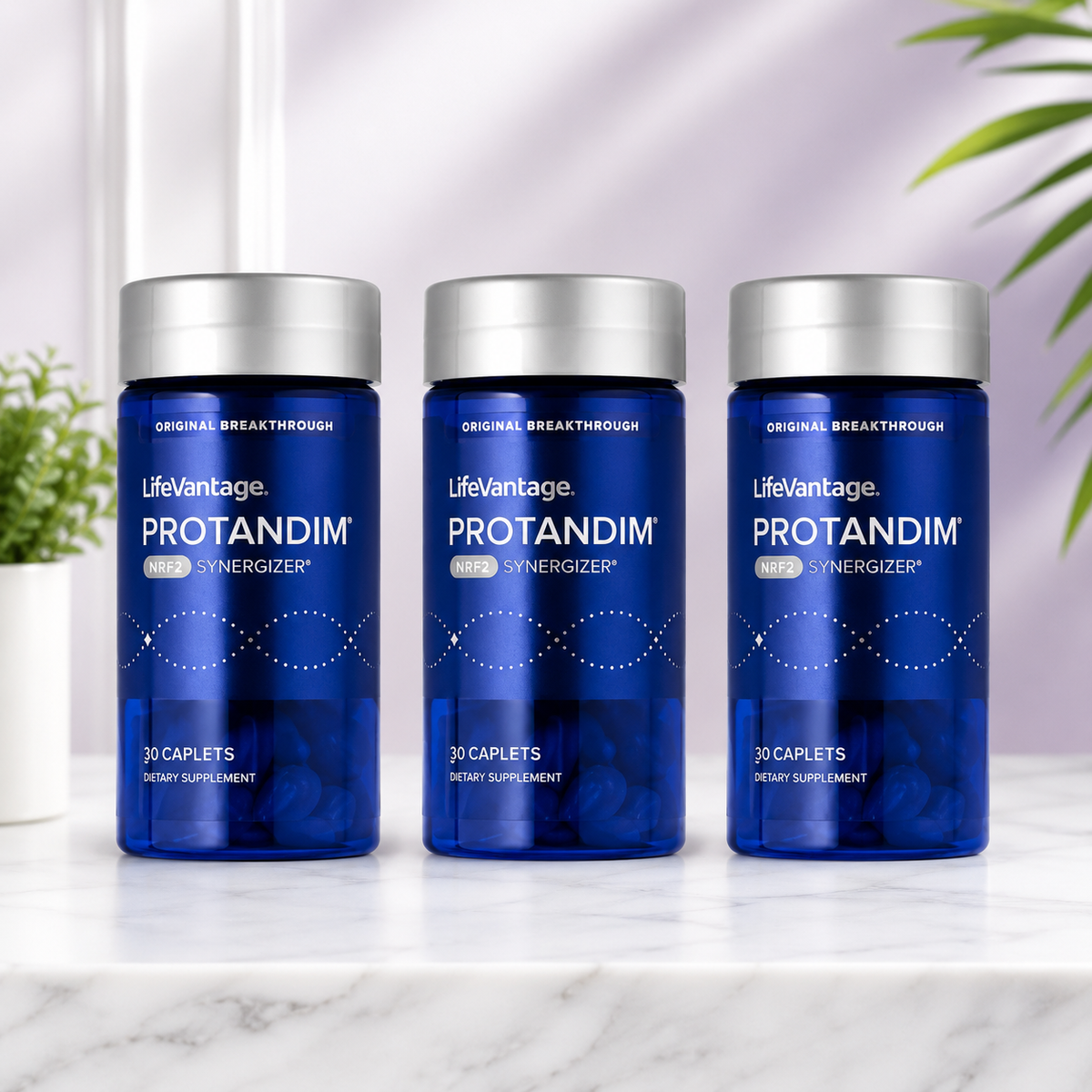 LifeVantage Protandim NRF2 Synergizer 30 Caplets – 3 Pack | Dietary Supplement - RiseLoaf