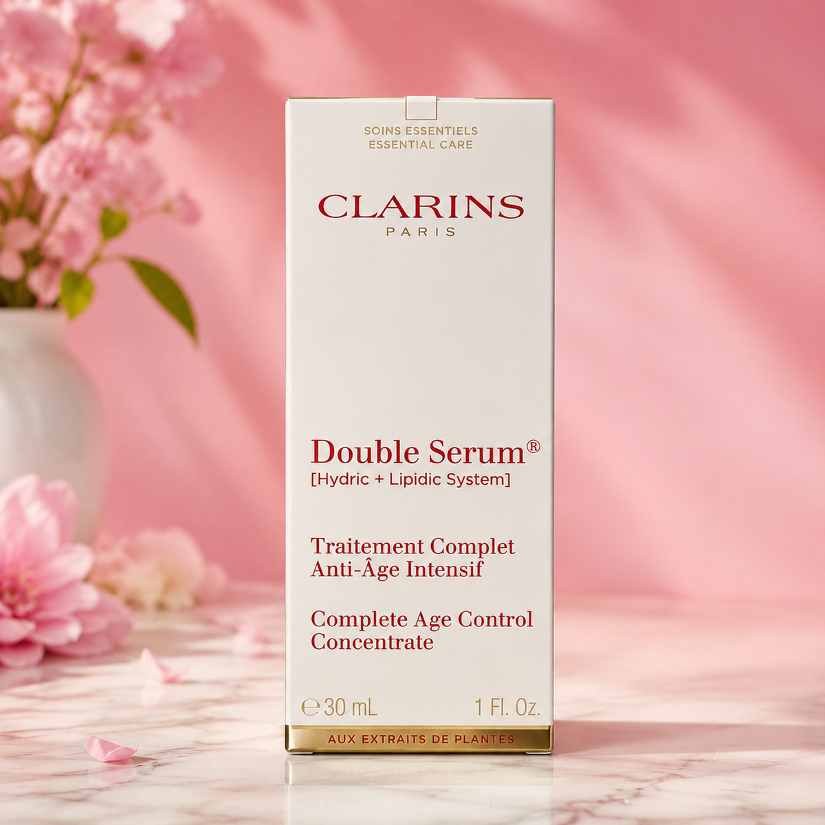Clarins Double Serum Complete Age Control Concentrate – Anti-Aging Facial Serum - RiseLoaf