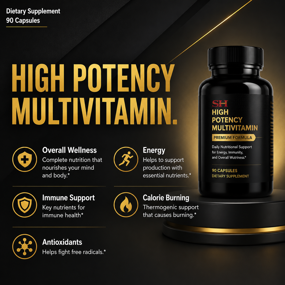 GNC Mega Men Multivitamin 180 Caplets – Energy & Metabolism Support for Men - RiseLoaf