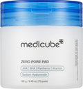 Medicube Zero Pore Pads 2.0 – Dual-Textured Exfoliating Facial Toner Pads, 70 Count
