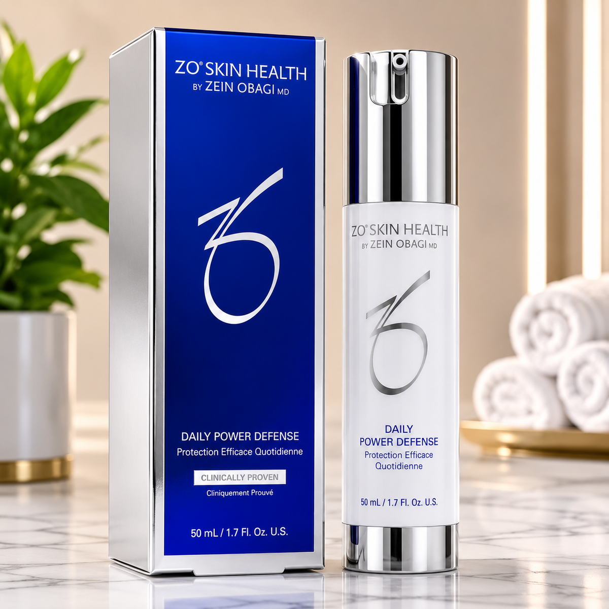 ZO Skin Health Daily Power Defense 1.7 fl oz | Anti-Aging Serum - RiseLoaf
