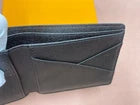 Premium Monogram Style Men's Bifold Wallet – Luxury Leather Wallet with Gift Box - RiseLoaf