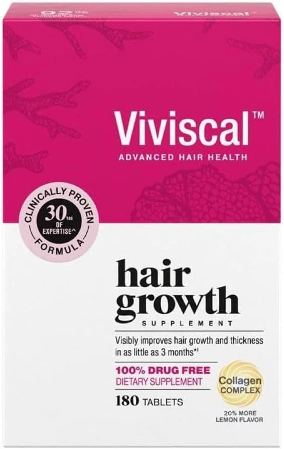 Viviscal Professional Hair Growth Supplement for Women – 180 Tablets - RiseLoaf