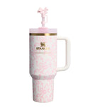 Stanley x LoveShackFancy 40oz Quencher H2.0 Tumbler – Rosa Beaux Pink - RiseLoaf