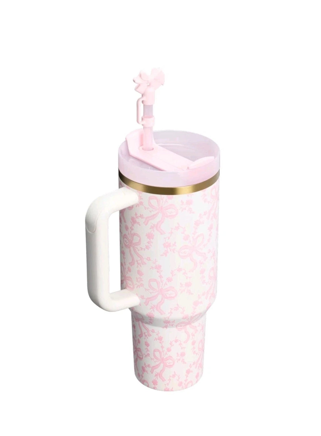 Stanley x LoveShackFancy 40oz Quencher H2.0 Tumbler – Rosa Beaux Pink - RiseLoaf