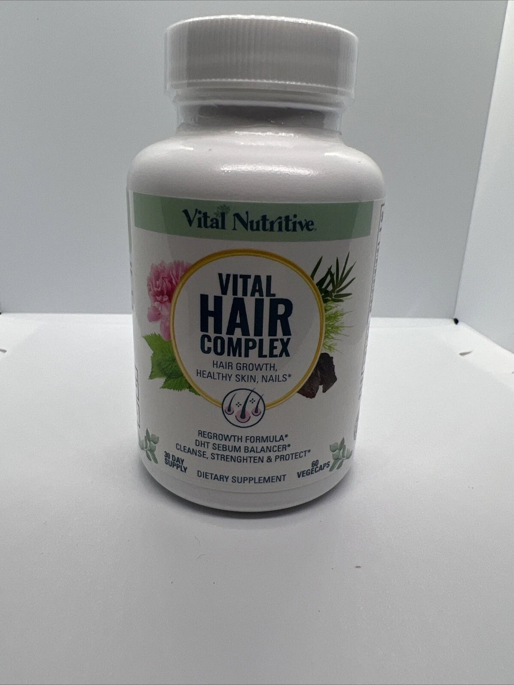 Vital Hair Complex Hair Growth Vitamins for Women & Men – Biotin & Vitamin B Supplement - RiseLoaf