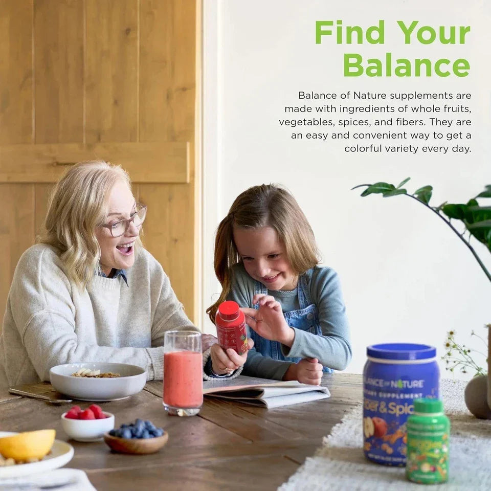 Nature’s Fruits & Veggies Balance Dietary Supplement – 2 Pack - RiseLoaf
