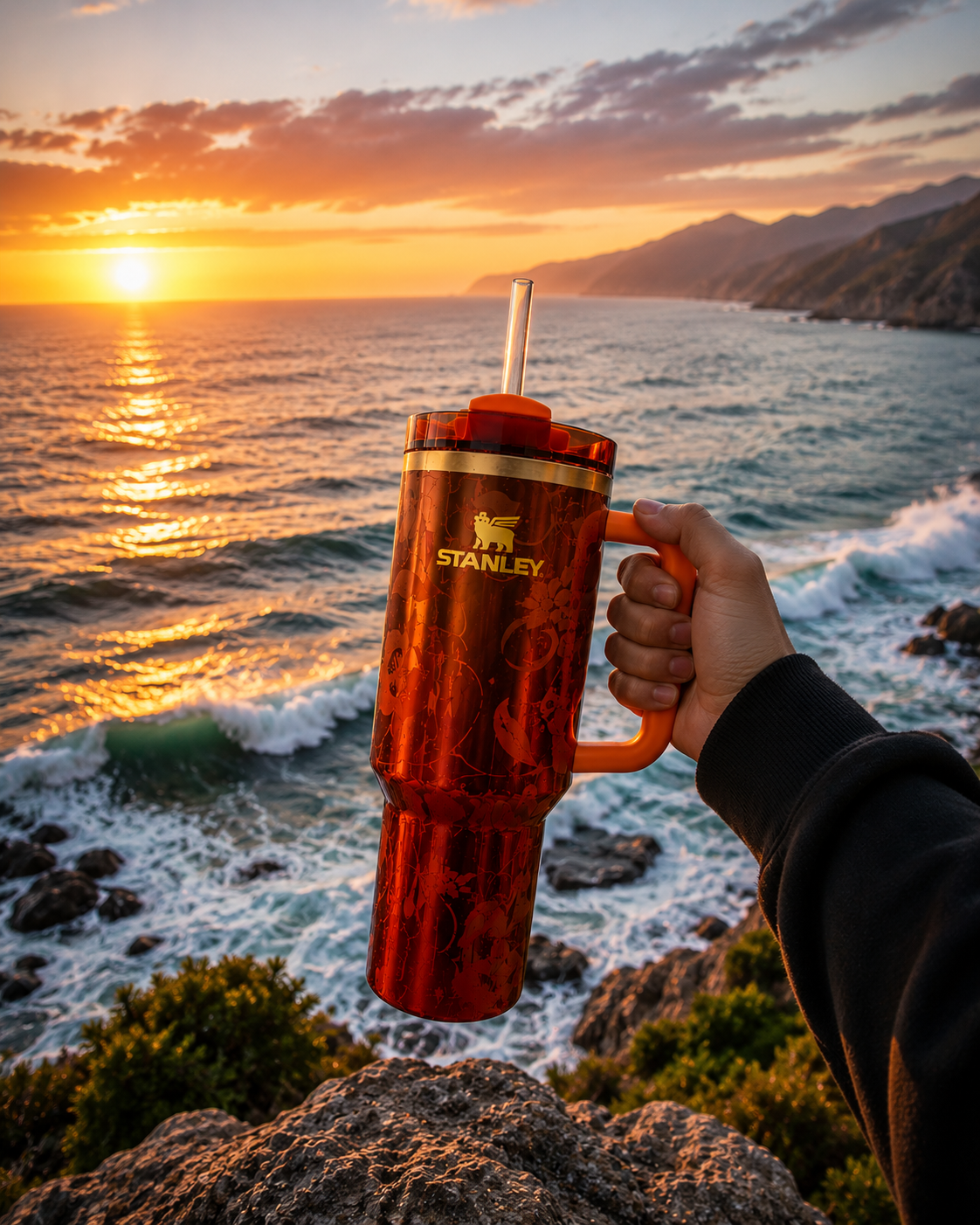 Stanley 1913 x KAROL G 40 oz Quencher H2.O FlowState Tumbler Limited Edition S tanley - RiseLoaf