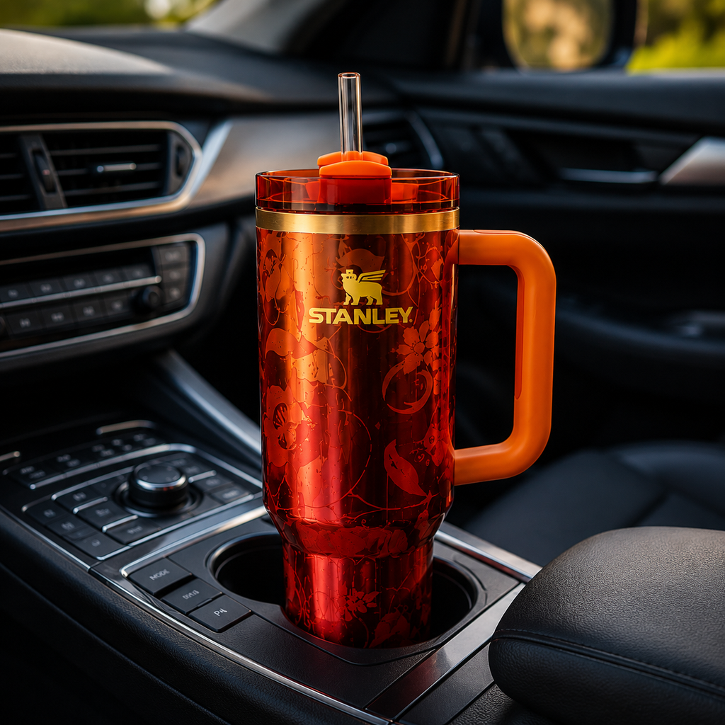 Stanley 1913 x KAROL G 40 oz Quencher H2.O FlowState Tumbler Limited Edition S tanley - RiseLoaf